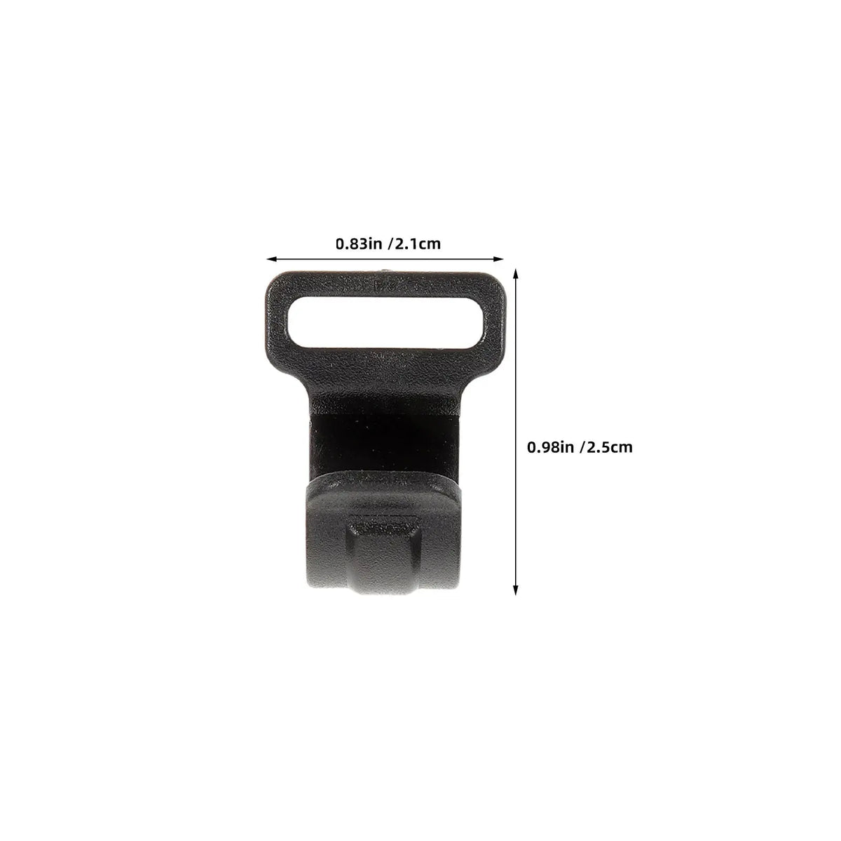 50 Piezas Clips Plásticos Tipo C para Tienda de Campaña – Reparación, Fijación de Lonas y Sombra, Sujeción de Poste, A Prueba de Viento
