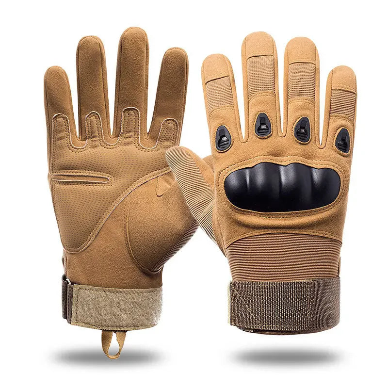 Guantes Tácticos Outdoor Sin Dedos para Hombre y Mujer, Antideslizantes y Protectores