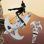 Garra de Escalada Plegable Multifunción de Acero Inoxidable para Supervivencia y Camping Outdoor