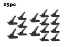 Pinzas de Lona para Camping, 10/15/20 Piezas - Clips de Toldo y Tienda para Exterior