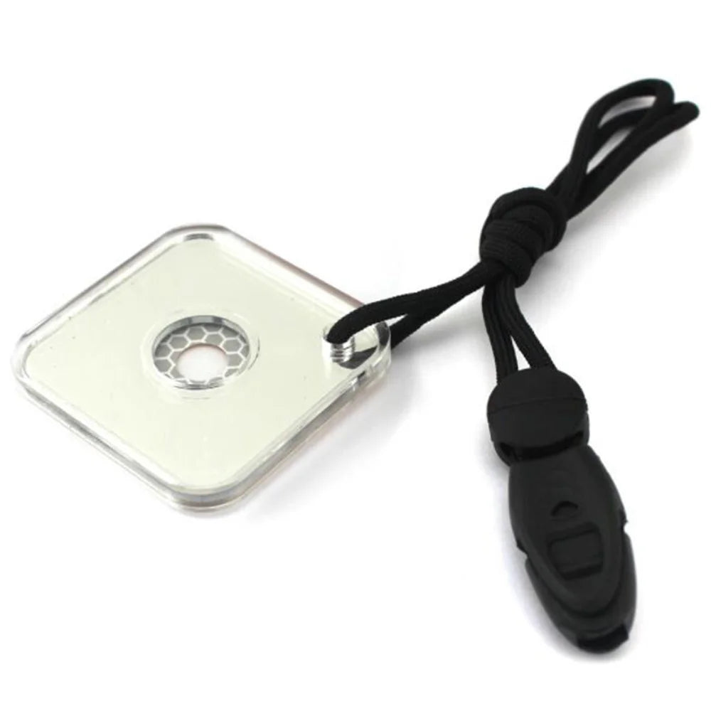 Espejo Reflectante de Supervivencia para Exterior – Herramienta de Señalización de Emergencia para Senderismo y Camping