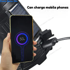 Linterna Portátil de Camping Recargable con Larga Duración y Energía Solar