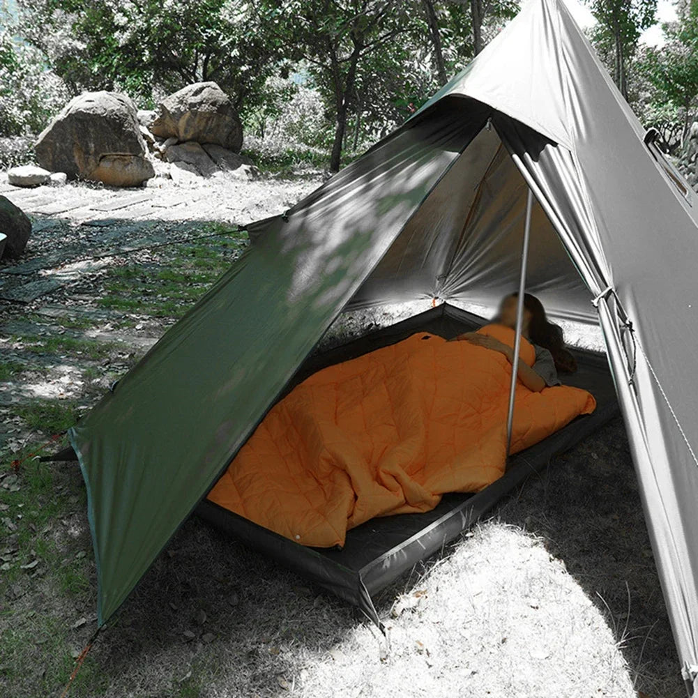 Cubierta Multifuncional Oxford Impermeable para Tienda de Campaña - Piso Tipo Bañera 4000mm, 200x80/120/180cm