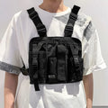 Bolsa de Pecho para Hombre de Tela Oxford, Ajustable y Ligera para Actividades al Aire Libre