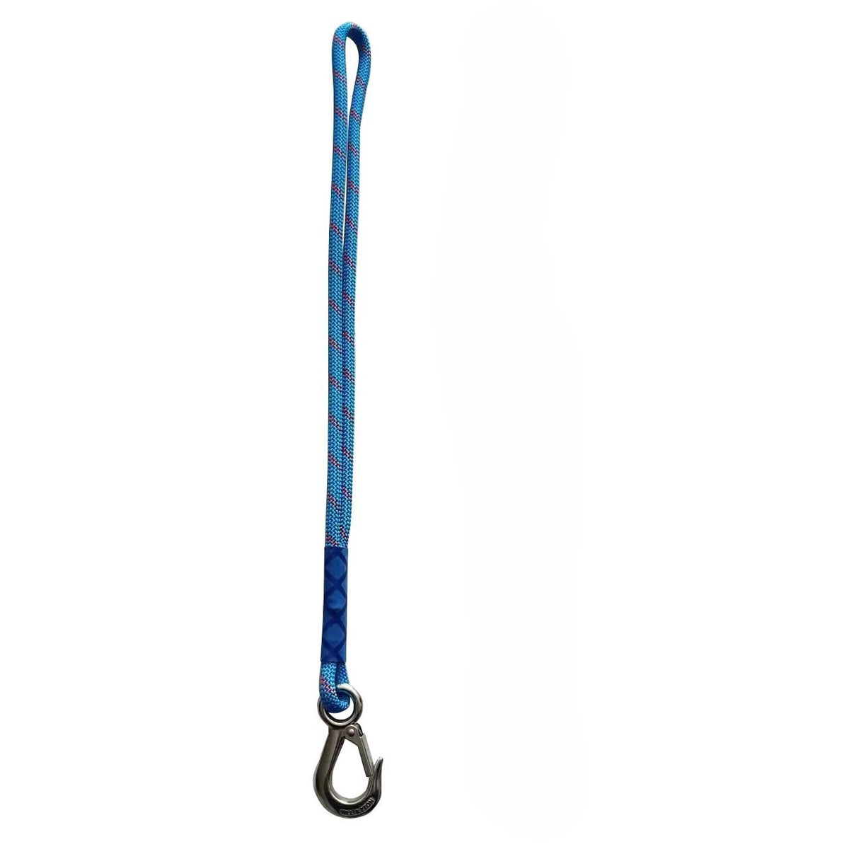 Eslinga de Nylon Resistente con Gancho Metálico - Antidesgaste para Hamacas, Columpios y Sillas de Exterior