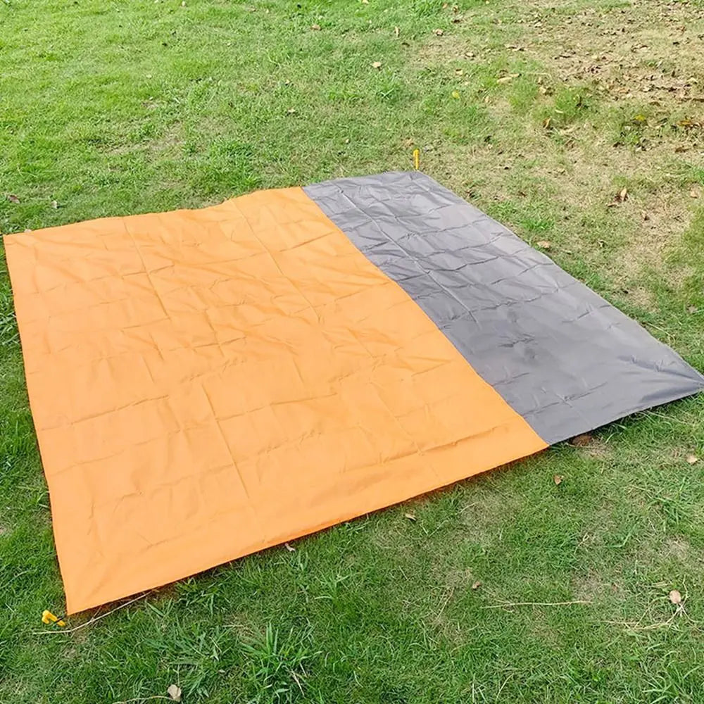 Lona Impermeable Ultraligera para Suelo de Tienda 200x210cm con Bolsa - Esterilla de Picnic y Playa para Camping y Senderismo