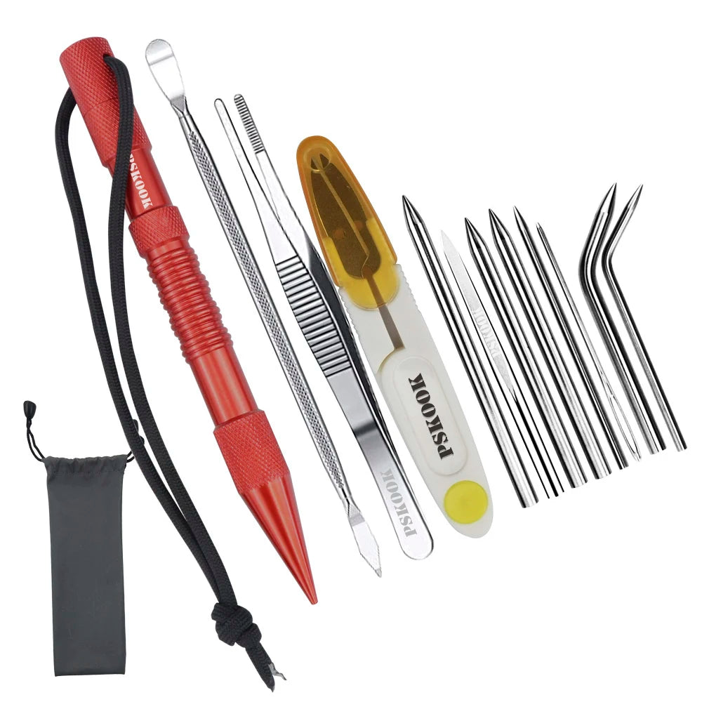 Juego de Agujas Marlinspike de Acero Inoxidable para Paracord en Diferentes Tamaños – Herramientas de Nudos y Costura DIY