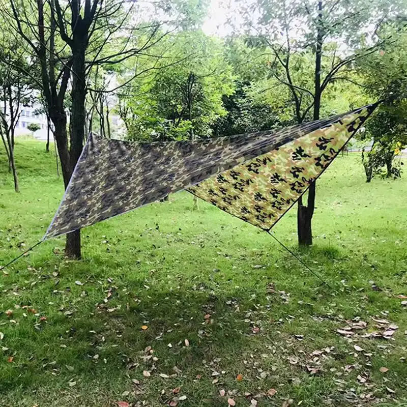 Toldo Camuflaje Impermeable Multi Talla para Camping y Jardín
