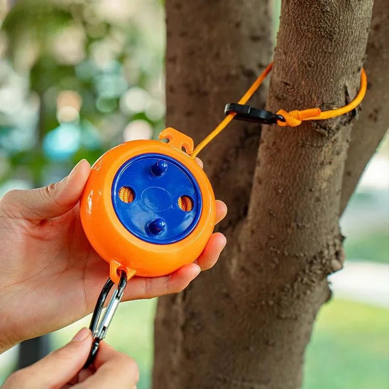 Cuerda para Tender Ropa Retráctil 10M Exterior Viaje Portátil Antiviento para Camping y Hogar