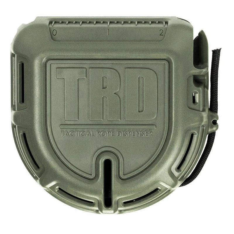 Dispensador de Cuerda Táctico para Exteriores con Cortador Rápido y Caja de Almacenaje Paracord