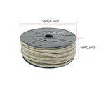 Paracord Reflectante 30M x 6mm para Camping y Supervivencia - Cuerda de Paracaídas Resistente para Tienda y Tendedero