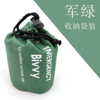 Saco de Dormir de Emergencia Manta Térmica Bivy Ligero Impermeable Portátil para Acampar y Senderismo