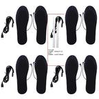 Plantillas Calefactables USB para Zapatos, Lavables, Unisex, Modelo WJ014