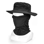 Set de Gorro Camuflado Táctico con Protección Solar para Outdoor, Senderismo y Pesca – UV, Ajustable