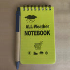 Bloc de notas táctico impermeable de bolsillo con páginas rayadas - Mini libreta para exteriores, hogar y oficina