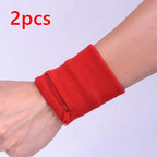 Muñequera Deportiva con Bolsillo y Cremallera para Correr, Almacenamiento de Llaves y Tarjetas, Ideal para Baloncesto y Running