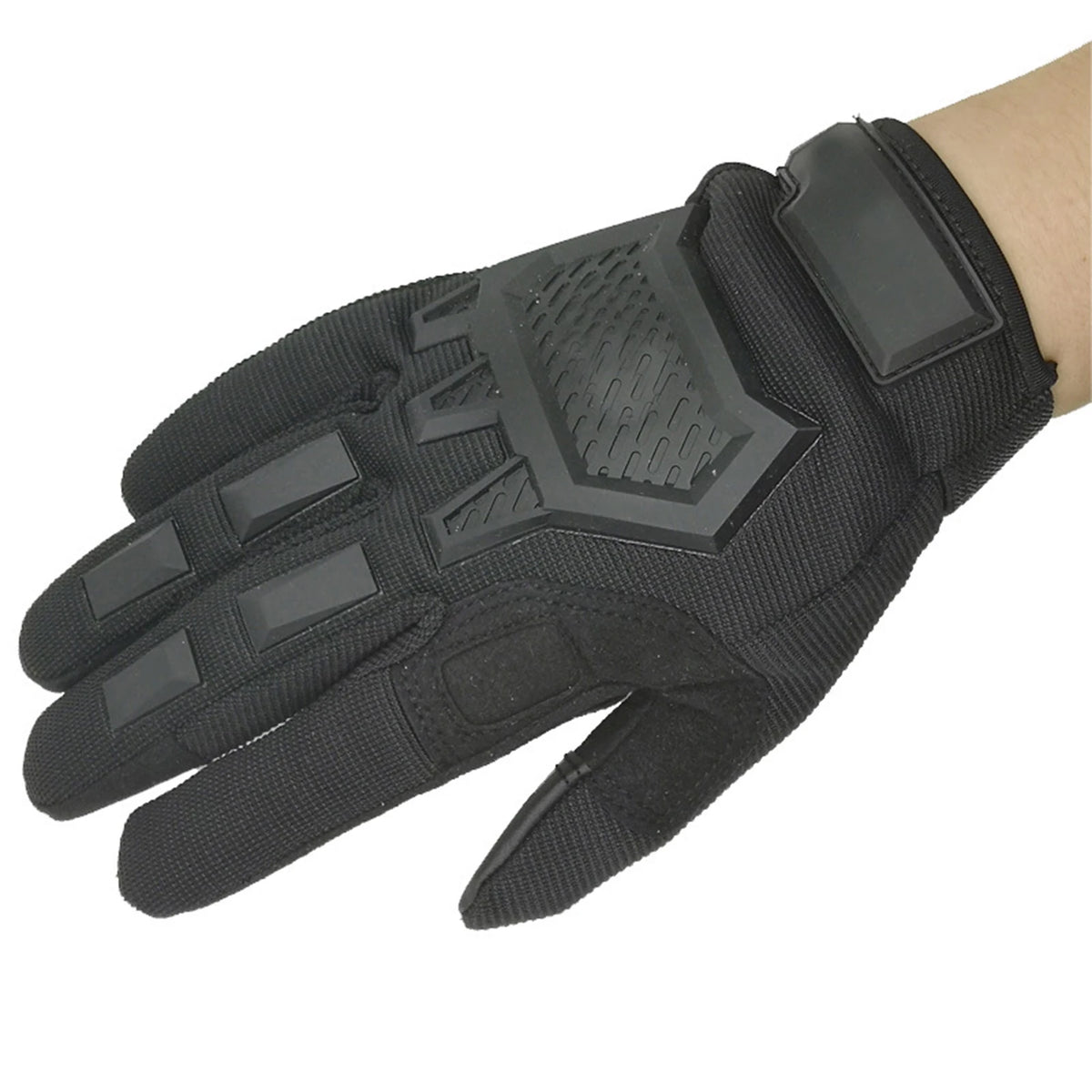 Guantes Tácticos Antideslizantes Unisex para Ciclismo, Motociclismo y Senderismo - Pantalla Táctil, Dedo Completo