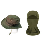 Set de Gorro Camuflado Táctico con Protección Solar para Outdoor, Senderismo y Pesca – UV, Ajustable