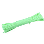 Cuerda Luminosa Paracord 9 Hilos 4mm Nylon 550 para Tienda de Campaña, Supervivencia y Camping
