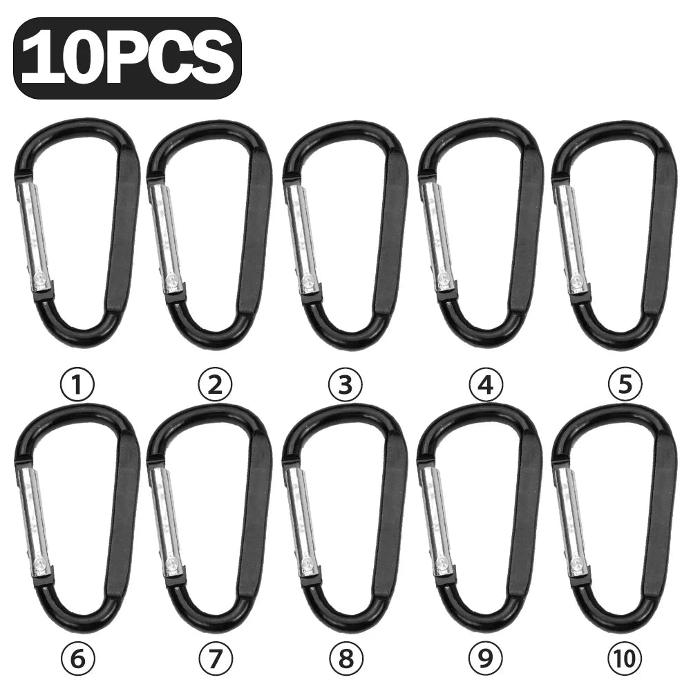 Clips de Toldo y Lona para Camping, Juego de 5 o 40 Piezas, Alta Resistencia y Sujeción Firme para Exteriores