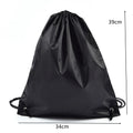 Bolsa Grande para Ropa Sucia de Poliéster Resistente con Cordón - Mochila para Lavandería, Camping y Escuela