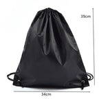 Bolsa Grande para Ropa Sucia de Poliéster Resistente con Cordón - Mochila para Lavandería, Camping y Escuela
