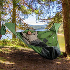 Hamaca plana universal para adultos y niños, ideal para camping y viajes al aire libre
