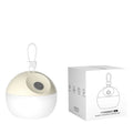 Linterna LED de Camping Recargable Portátil de Silicona Blanda y Luz de Doble Color para Senderismo y Pesca