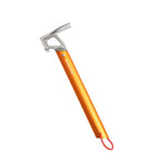 Leaftour Martillo Multiusos para Camping de Aleación de Aluminio Ultraligero – Equipo de Supervivencia y Preparación para Emergencias