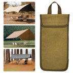 Bolsa de Almacenamiento para Estacas y Clavos de Tienda de Campaña Outdoor