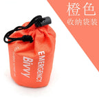 Saco de Dormir de Emergencia Manta Térmica Bivy Ligero Impermeable Portátil para Acampar y Senderismo