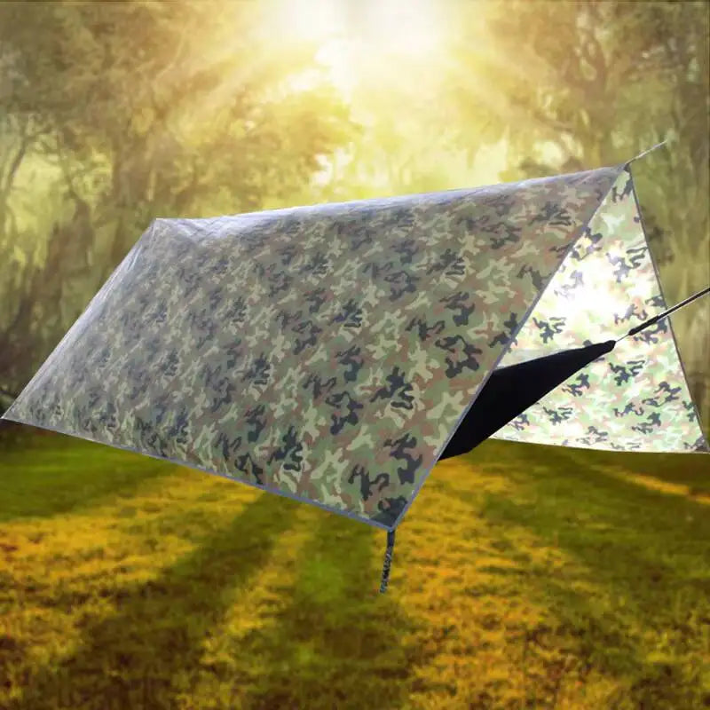 Toldo Camuflaje Impermeable Multi Talla para Camping y Jardín
