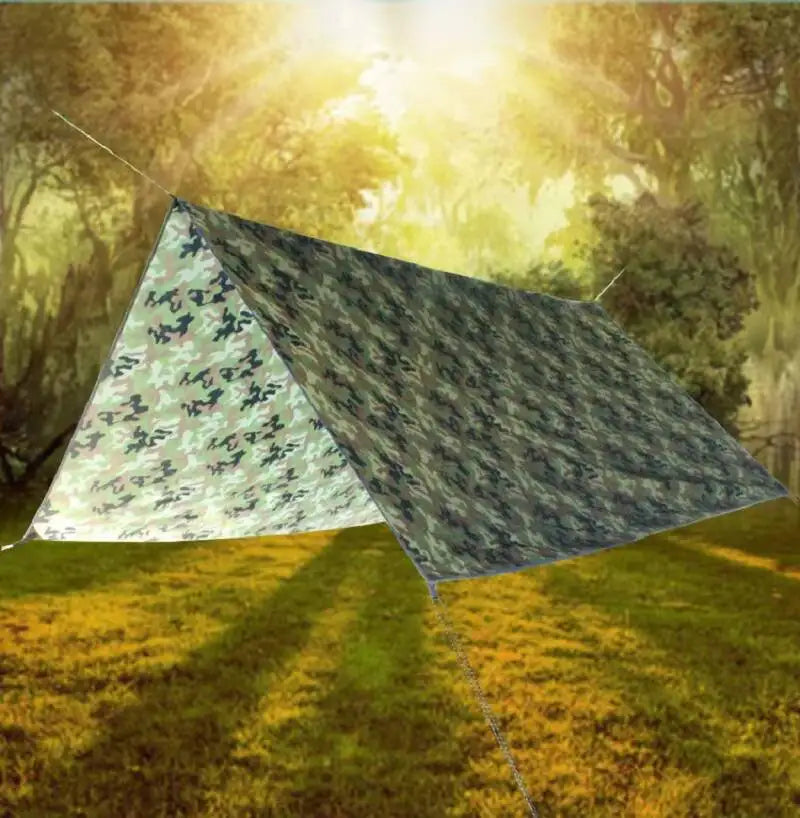 Toldo Camuflaje Impermeable Multi Talla para Camping y Jardín