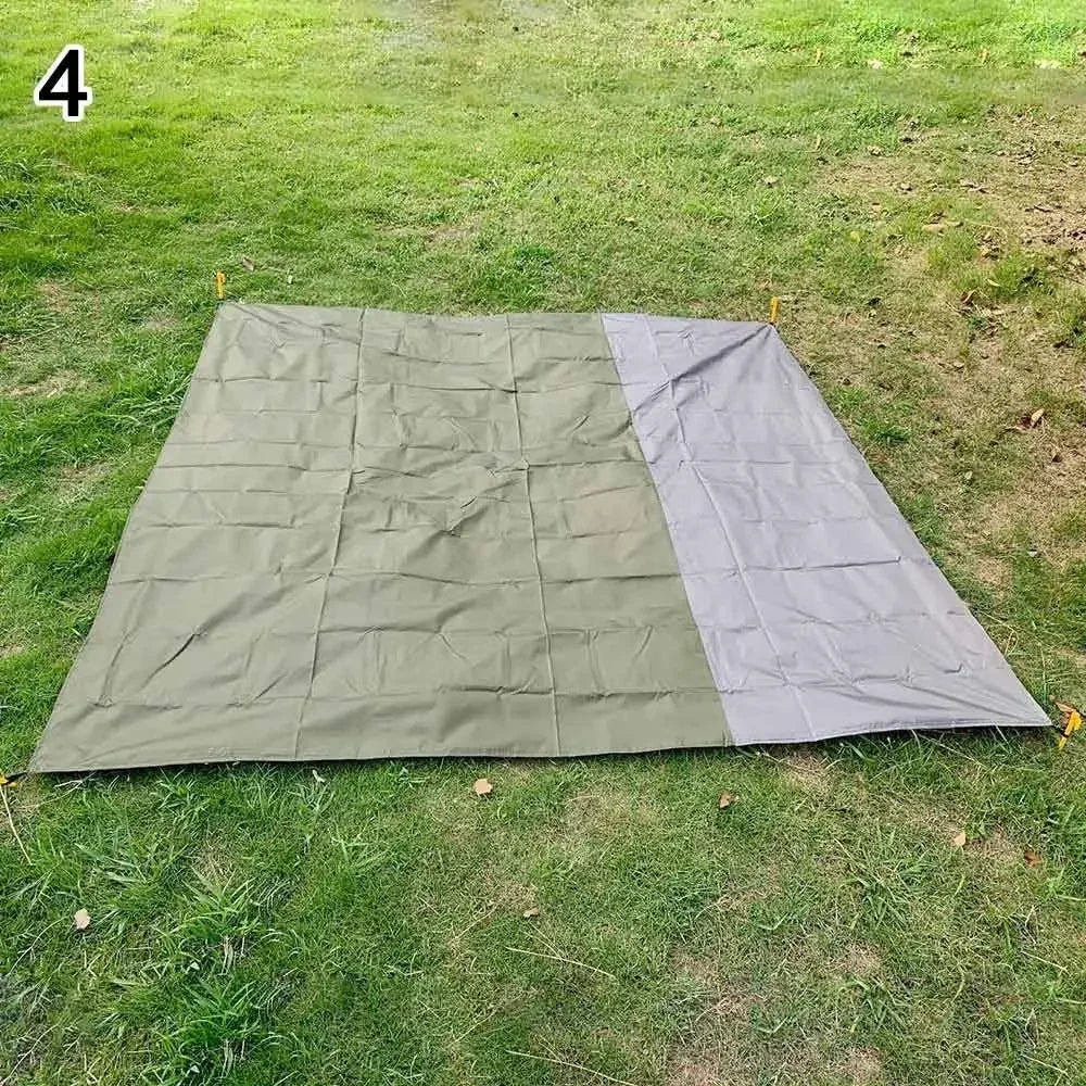Lona Impermeable Ultraligera para Suelo de Tienda 200x210cm con Bolsa - Esterilla de Picnic y Playa para Camping y Senderismo