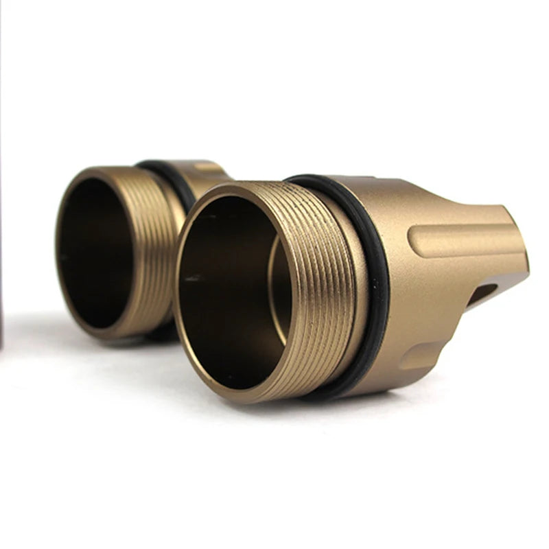 Cápsula Estanca Portátil de Aluminio para Supervivencia Outdoor - Contenedor Multifuncional y Resistente al Agua