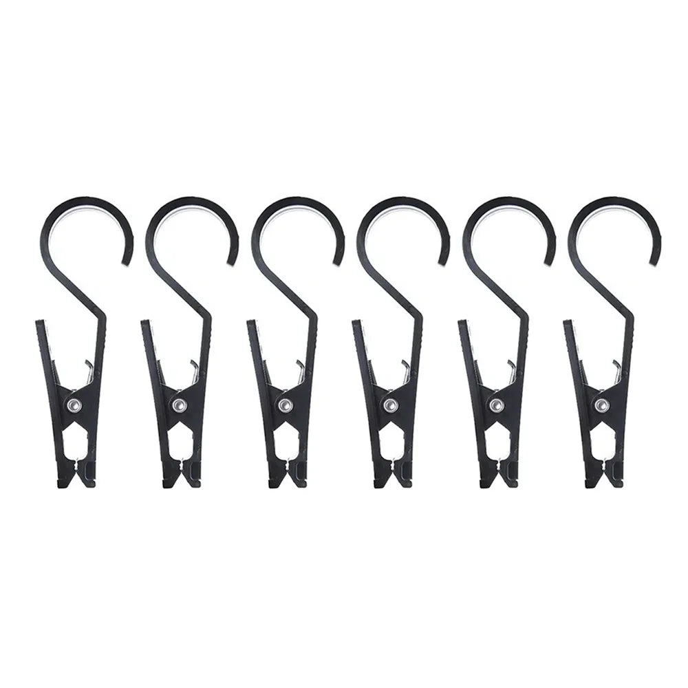 Clip Multiusos Portátil para Toldos – Ganchos para Camping y Viajes