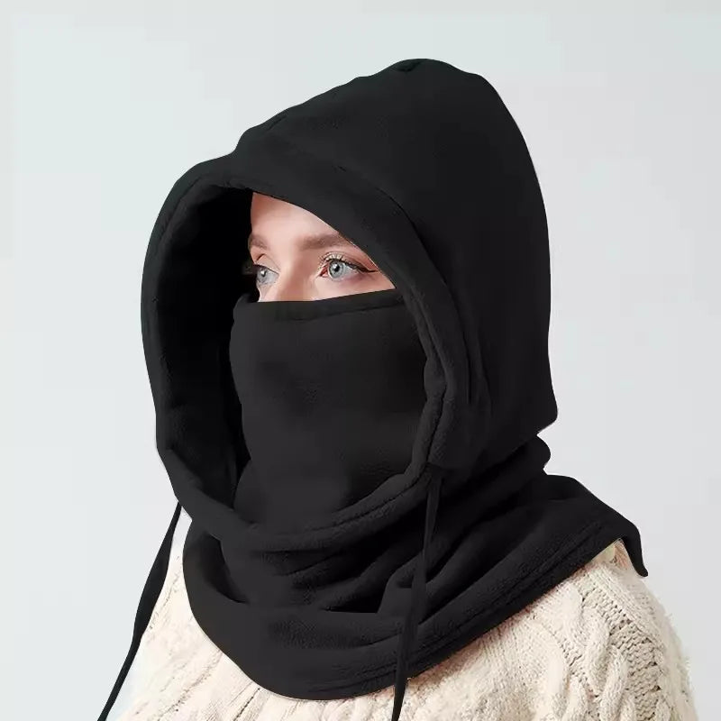 Pasamontañas Polar de Felpa para Invierno – Gorro Cortaviento Grueso para Esquí, Ciclismo y Actividades al Aire Libre Hombre/Mujer