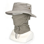 Set de Gorro Camuflado Táctico con Protección Solar para Outdoor, Senderismo y Pesca – UV, Ajustable