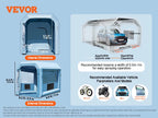 Cabina de Pintura Inflable SucceBuy con Sopladores Potentes y Sistema de Filtrado de Aire - Portátil para Pintura de Autos