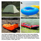 Parche de Reparación Transparente e Impermeable de TPU para Piscinas, Botes Inflables y Tiendas - Cinta Autoadhesiva para Reparaciones al Aire Libre