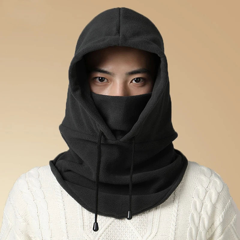 Pasamontañas Polar de Felpa para Invierno – Gorro Cortaviento Grueso para Esquí, Ciclismo y Actividades al Aire Libre Hombre/Mujer