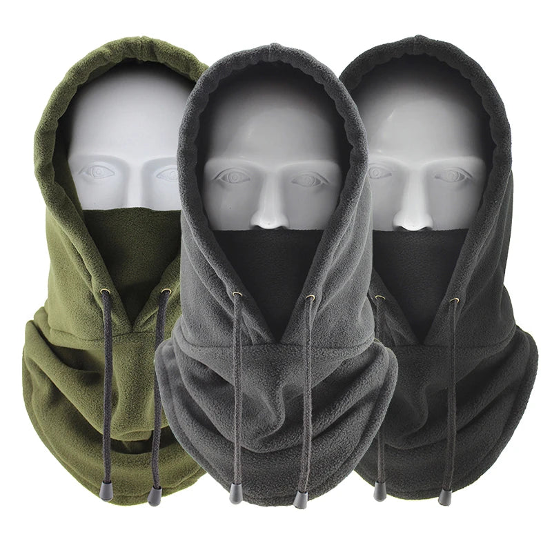Pasamontañas Polar de Felpa para Invierno – Gorro Cortaviento Grueso para Esquí, Ciclismo y Actividades al Aire Libre Hombre/Mujer