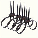 Bridas de Nylon Antideslizantes de Doble Orificio (4 piezas) – Para Hogar, Almacén y Logística