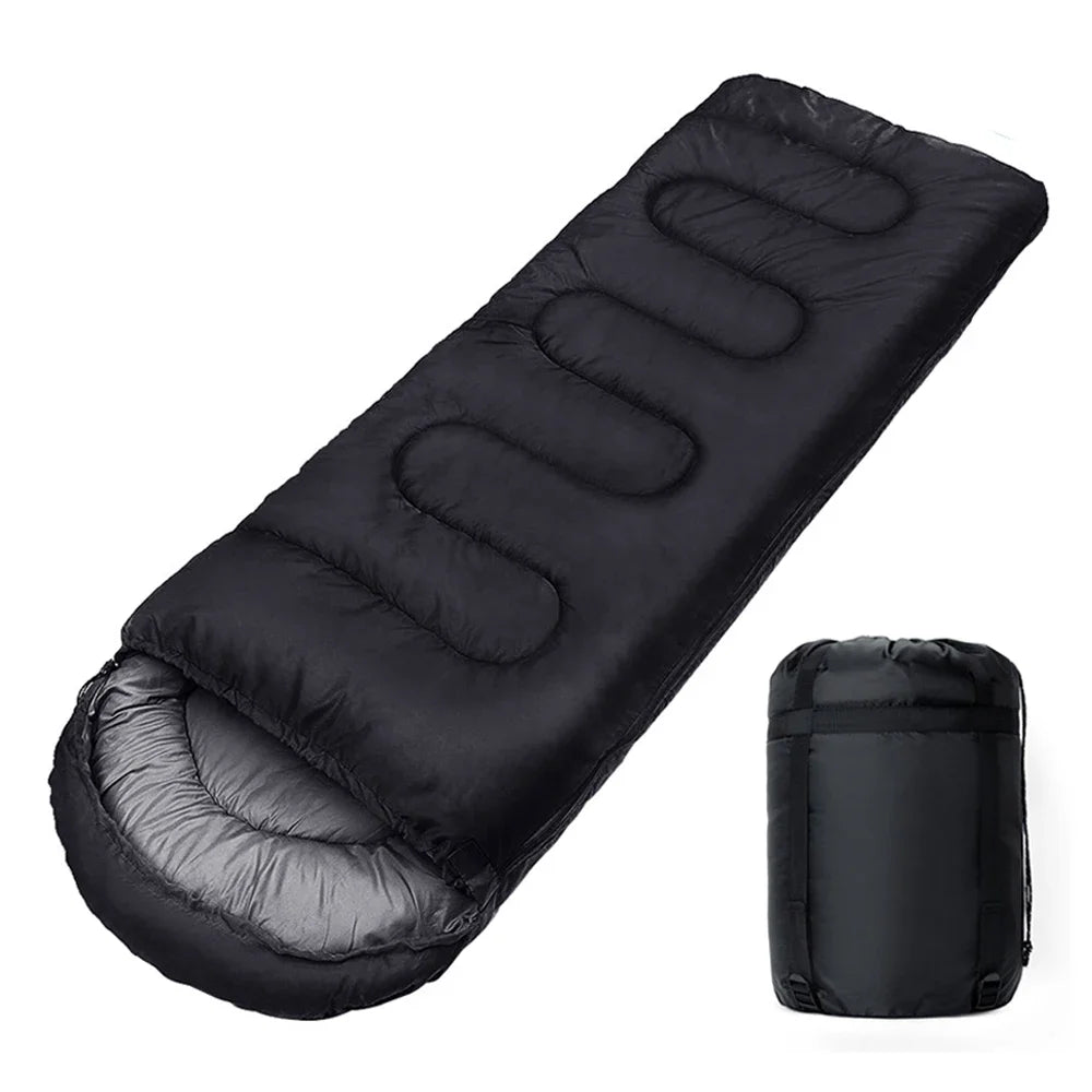 Saco de dormir ultraligero impermeable tipo sobre para camping – 4 estaciones
