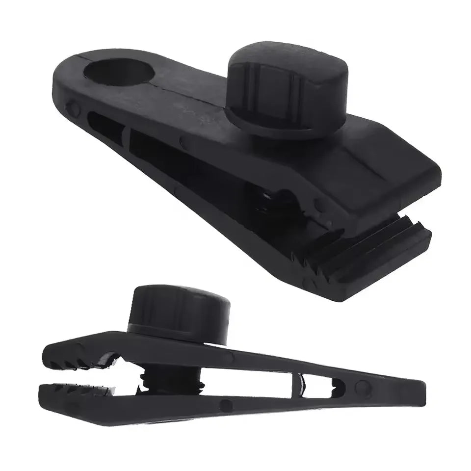 Clips para Lona de Camping 5/10 Unidades - Sujetadores Resistentes para Tienda, Toldos y Carpas