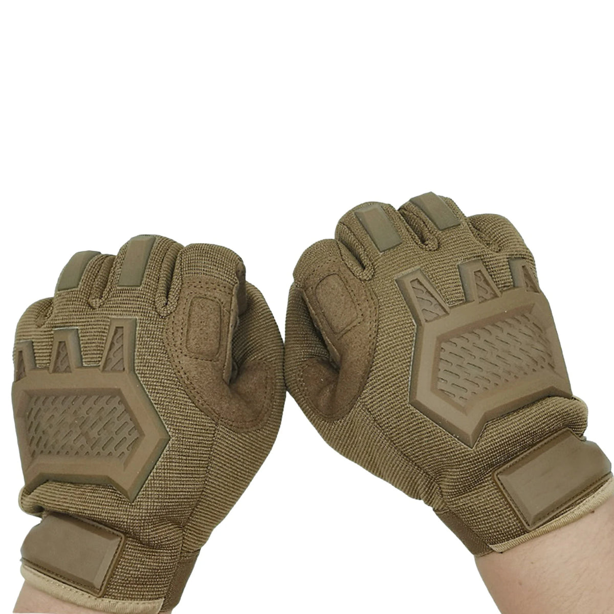Guantes Tácticos Antideslizantes Unisex para Ciclismo, Motociclismo y Senderismo - Pantalla Táctil, Dedo Completo
