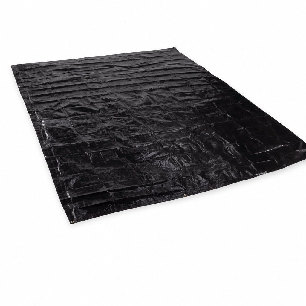 Lona de suelo WELLHOME 2x3 metros, 90gsm, color negro