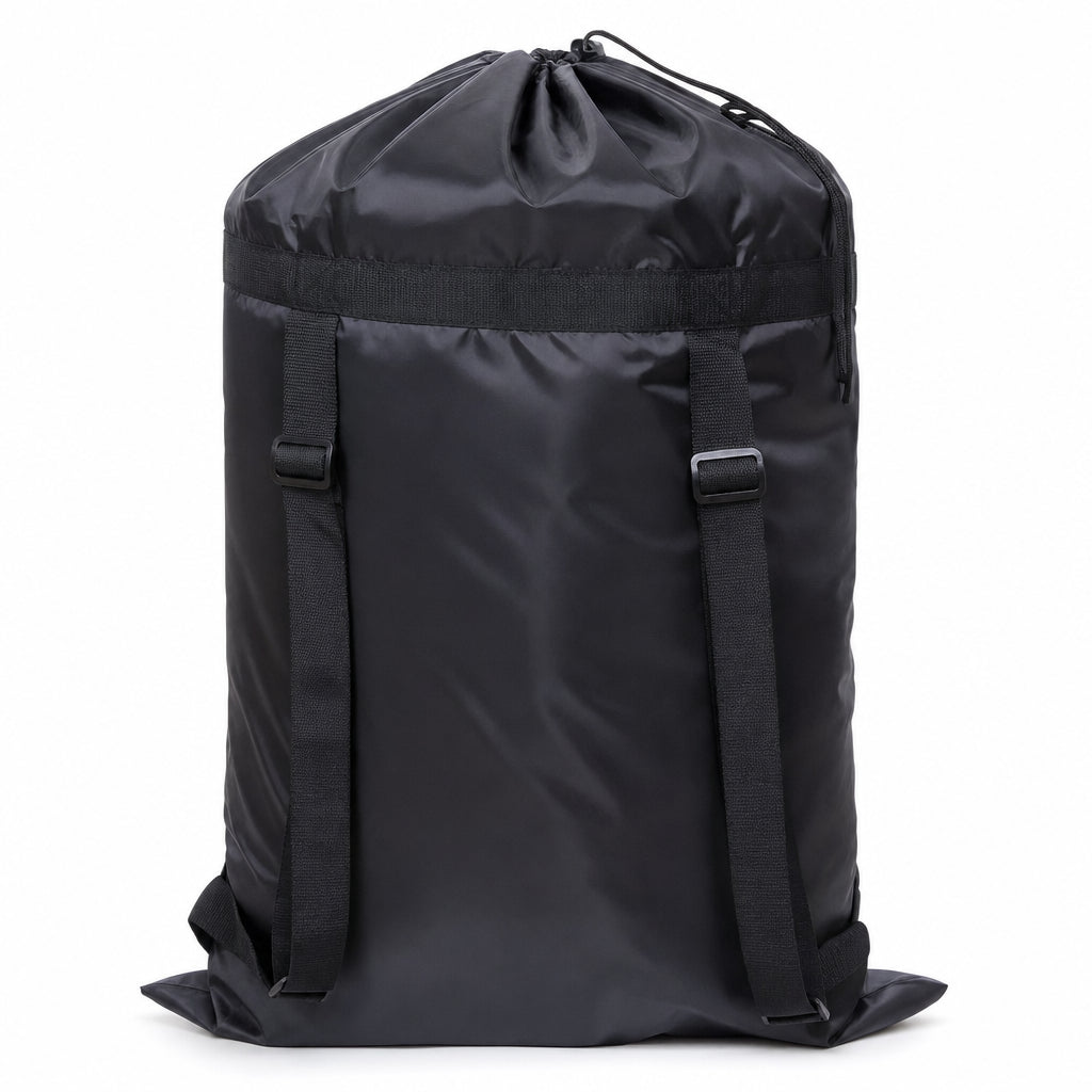 Bolsa Grande para Ropa Sucia de Poliéster Resistente con Cordón - Mochila para Lavandería, Camping y Escuela