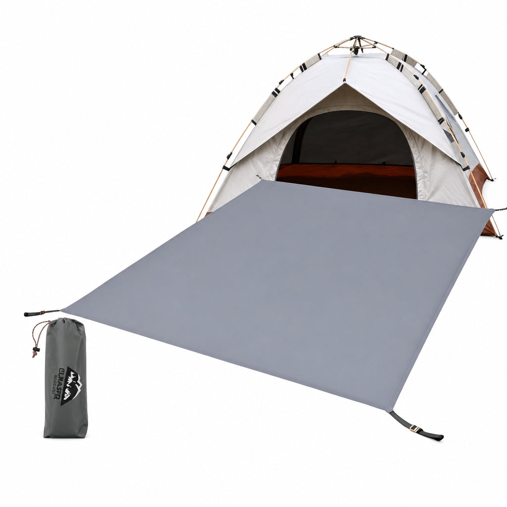 Lona Impermeable para Tienda de Campaña 210D Oxford Antidesgarro - Esterilla de Suelo para Camping, Senderismo y Playa