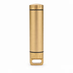 Cápsula Estanca Portátil de Aluminio para Supervivencia Outdoor - Contenedor Multifuncional y Resistente al Agua